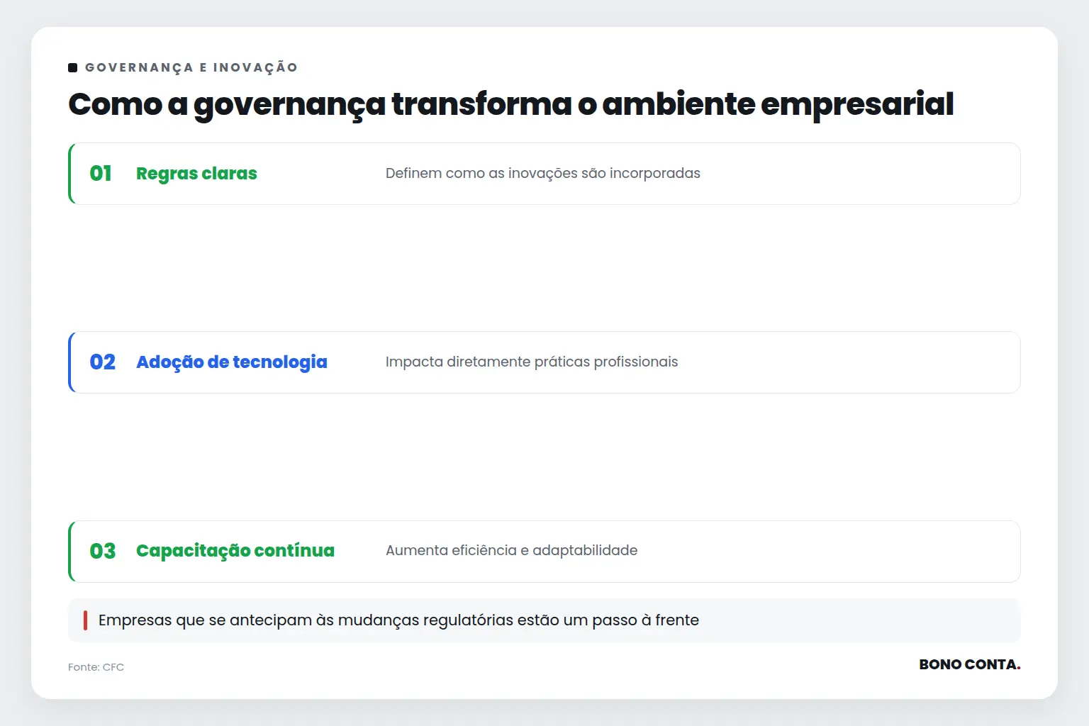 Como a governança transforma o ambiente empresarial | Bono Conta