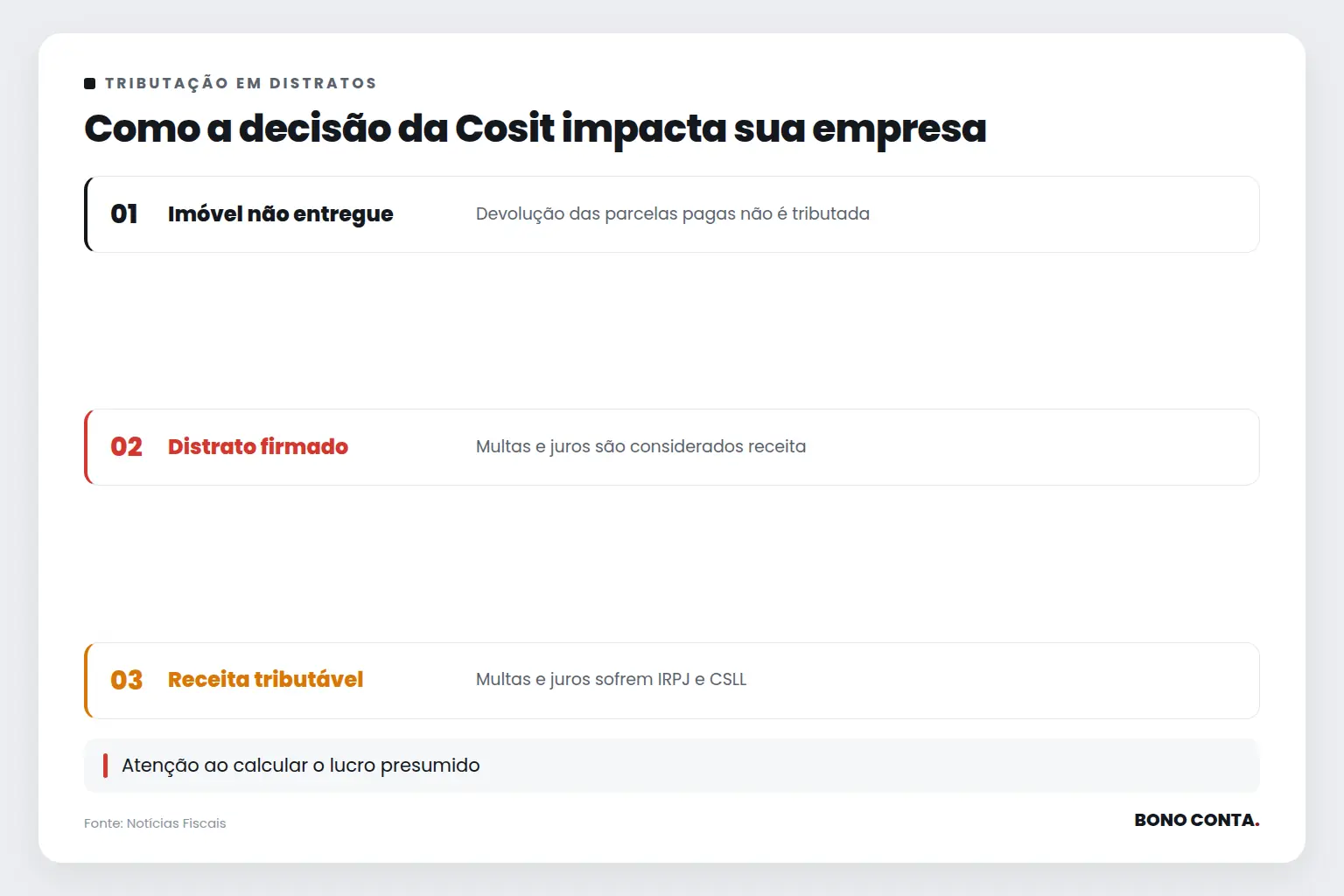 Como a decisão da Cosit impacta sua empresa | Bono Conta
