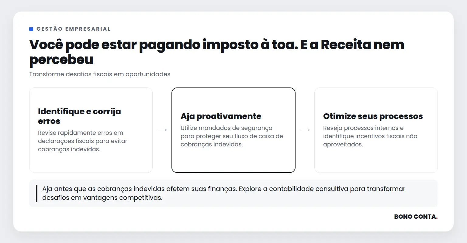 Você pode estar pagando imposto à toa. E a Receita nem percebeu | Bono Conta
