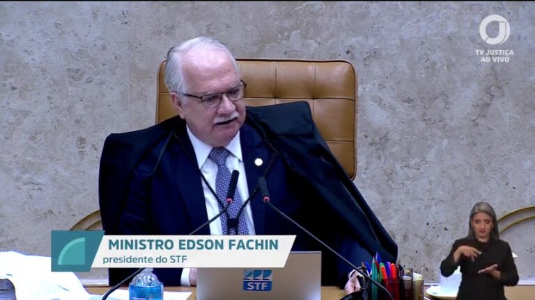 Fachin defende que plenário do STF deve decidir sobre continuidade de investigação