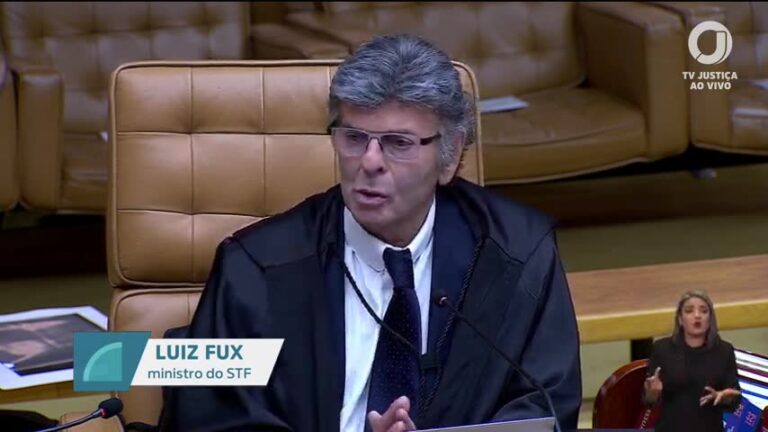 Luiz Fux afirma que presidência do STF deve atuar em casos omissos no regimento