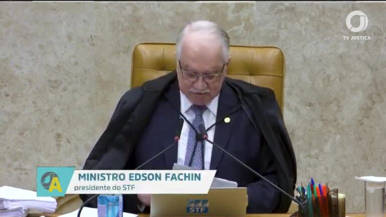 Fachin destaca papel do STF em manter a integridade institucional e a proteção dos direitos