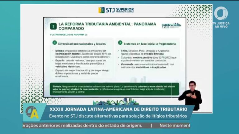 Plenário do STF discute desafios da tributação ambiental e sua efetividade