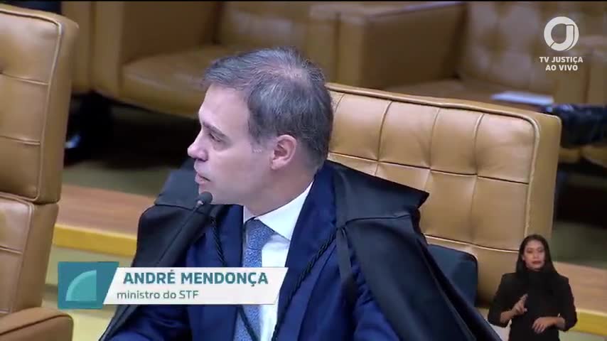 André Mendonça na sessão do STF de 23/09/2026 | Foto: Reprodução/TV Justiça