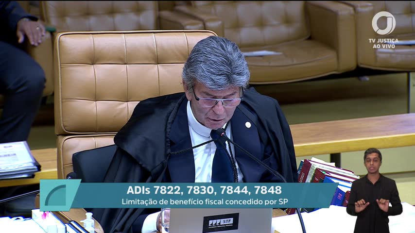 Plenário na sessão do STF de 24/09/2026 | Foto: Reprodução/TV Justiça