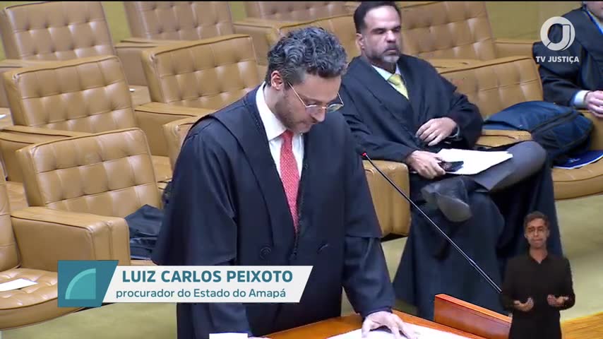 Luiz Carlos Peixoto na sessão do STF de 24/09/2026 | Foto: Reprodução/TV Justiça
