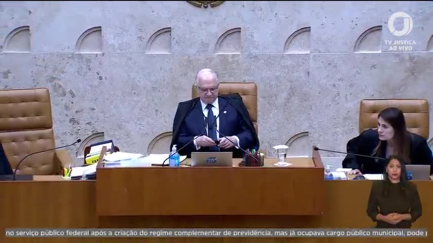 Edson Fachin na sessão do STF de 30/09/2026 | Foto: Reprodução/TV Justiça