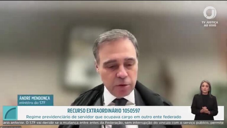 André Mendonça apoia voto de Fachin sobre regime de previdência para servidores públicos