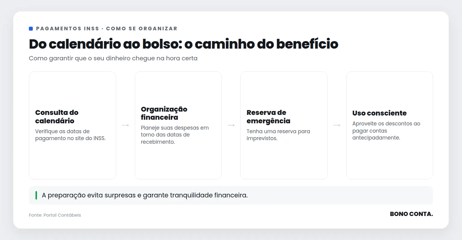 Passos para se organizar com o pagamento do INSS | Bono Conta