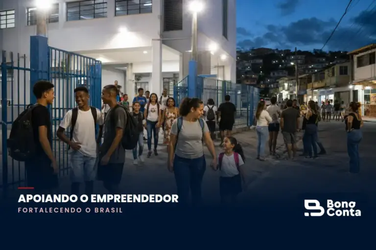 Iluminação reforçada na Djalma Batista amplia segurança e oportunidades para o comércio local