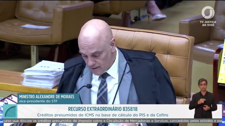 Alexandre de Moraes defende que benefícios fiscais estaduais não podem afetar tributos federais