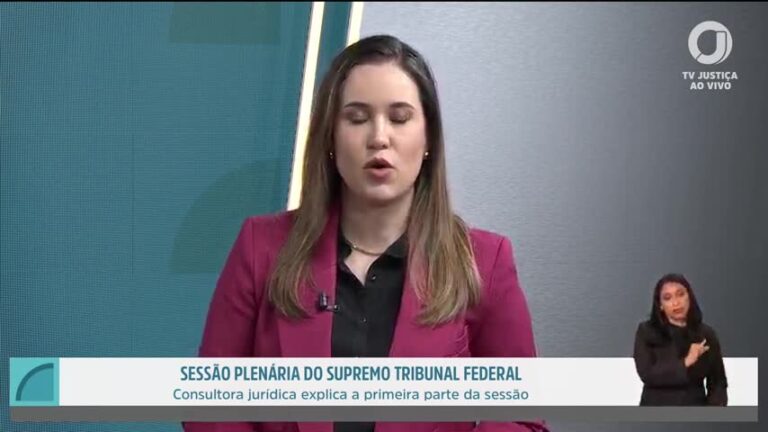 Plenário do STF discute repercussão geral e tese jurídica em julgamento