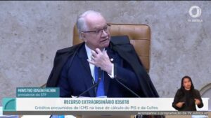 Fachin defende exclusão de créditos presumidos do ICMS da base do PIS/Cofins | Bono Conta