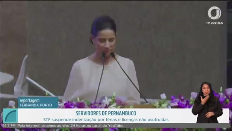 Fernanda Porto discute cargos comissionados e teto salarial em sessão do STF