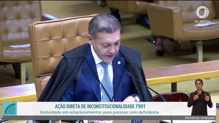 Plenário discute competência legislativa sobre estacionamentos privados e acessibilidade