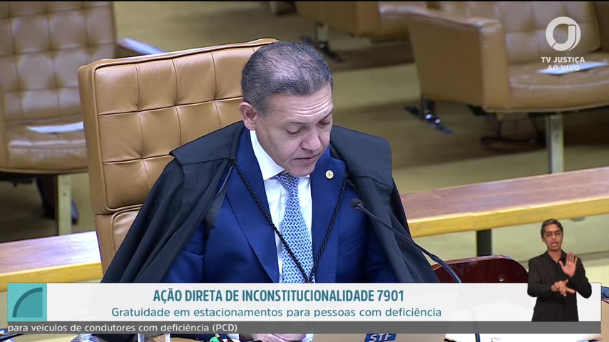 Plenário na sessão do STF de 08/10/2026 | Foto: Reprodução/TV Justiça