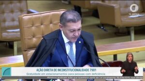 Plenário do STF debate acessibilidade e isenção de pedágio para pessoas com deficiência | Bono Conta
