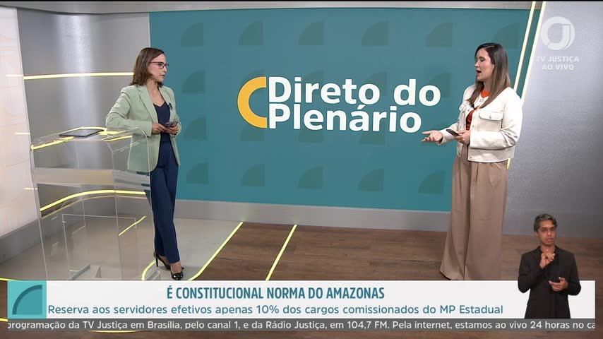Plenário na sessão do STF de 08/10/2026 | Foto: Reprodução/TV Justiça