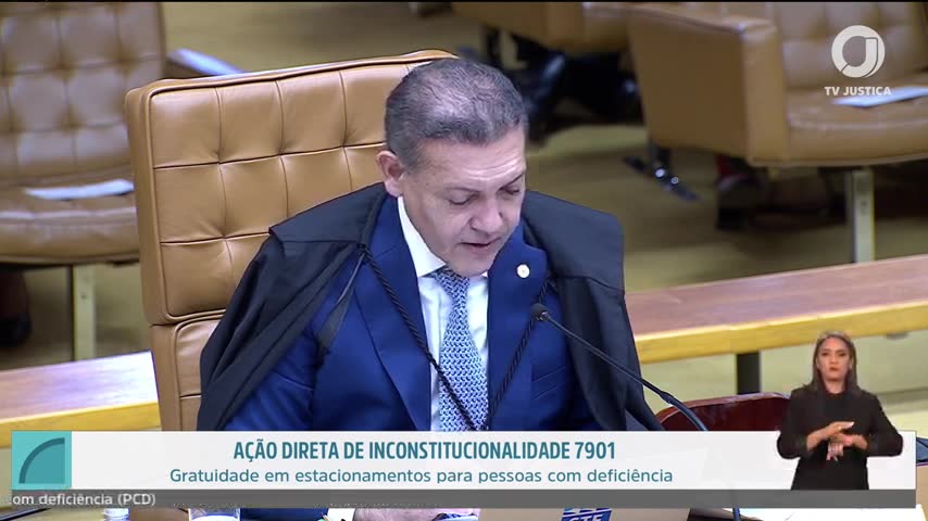 Edson Fachin na sessão do STF de 08/10/2026 | Foto: Reprodução/TV Justiça