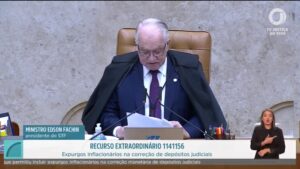 Fachin defende que amici curiae não têm legitimidade recursal e destaca repercussão geral | Bono Conta