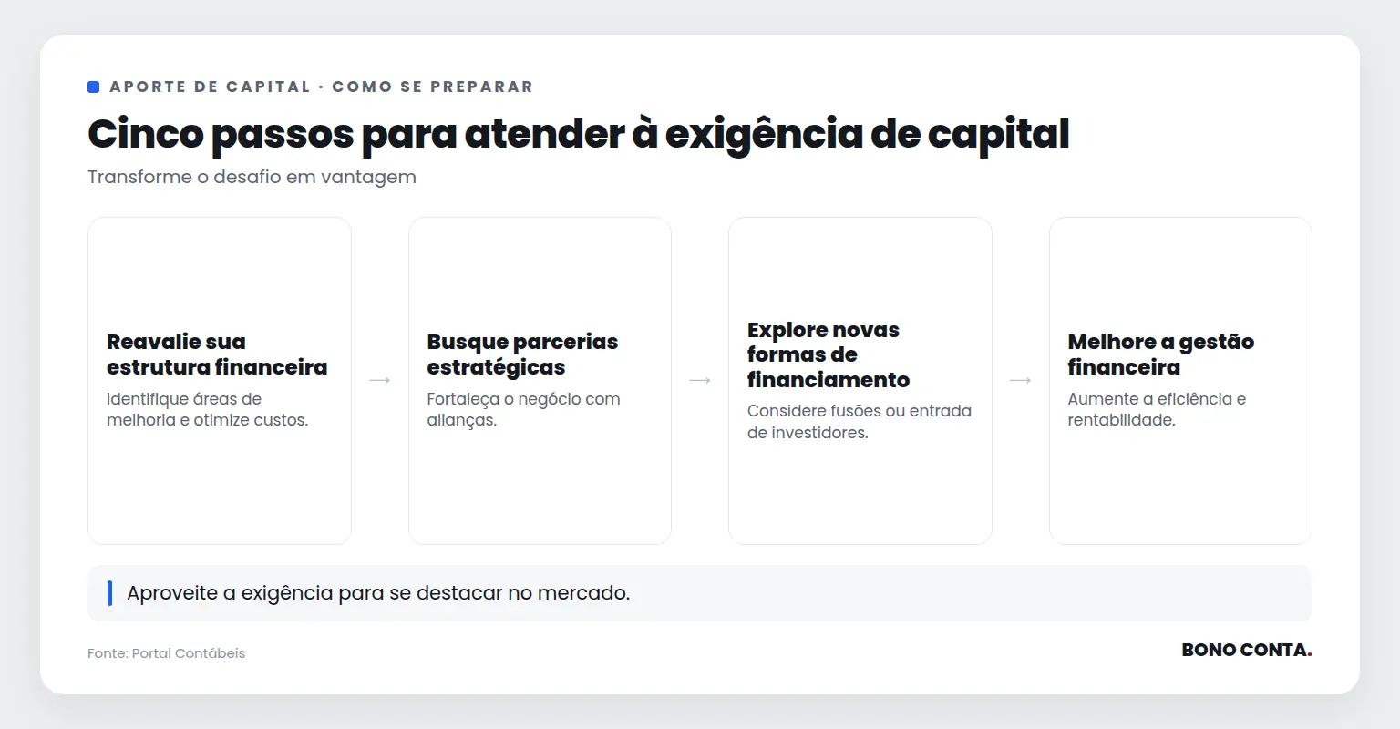 Fluxo de preparação para atender à exigência de capital em Minas Gerais | Bono Conta